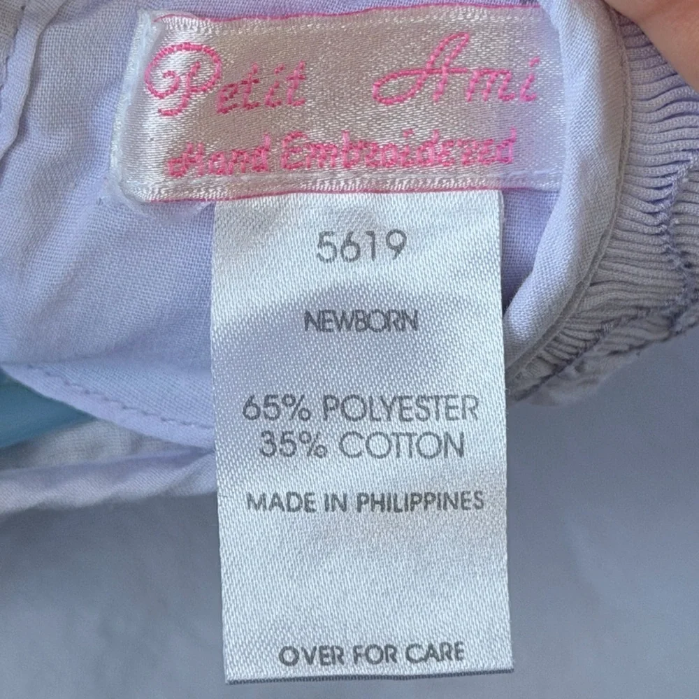 Petit Ami Light Purple Smocked Dress